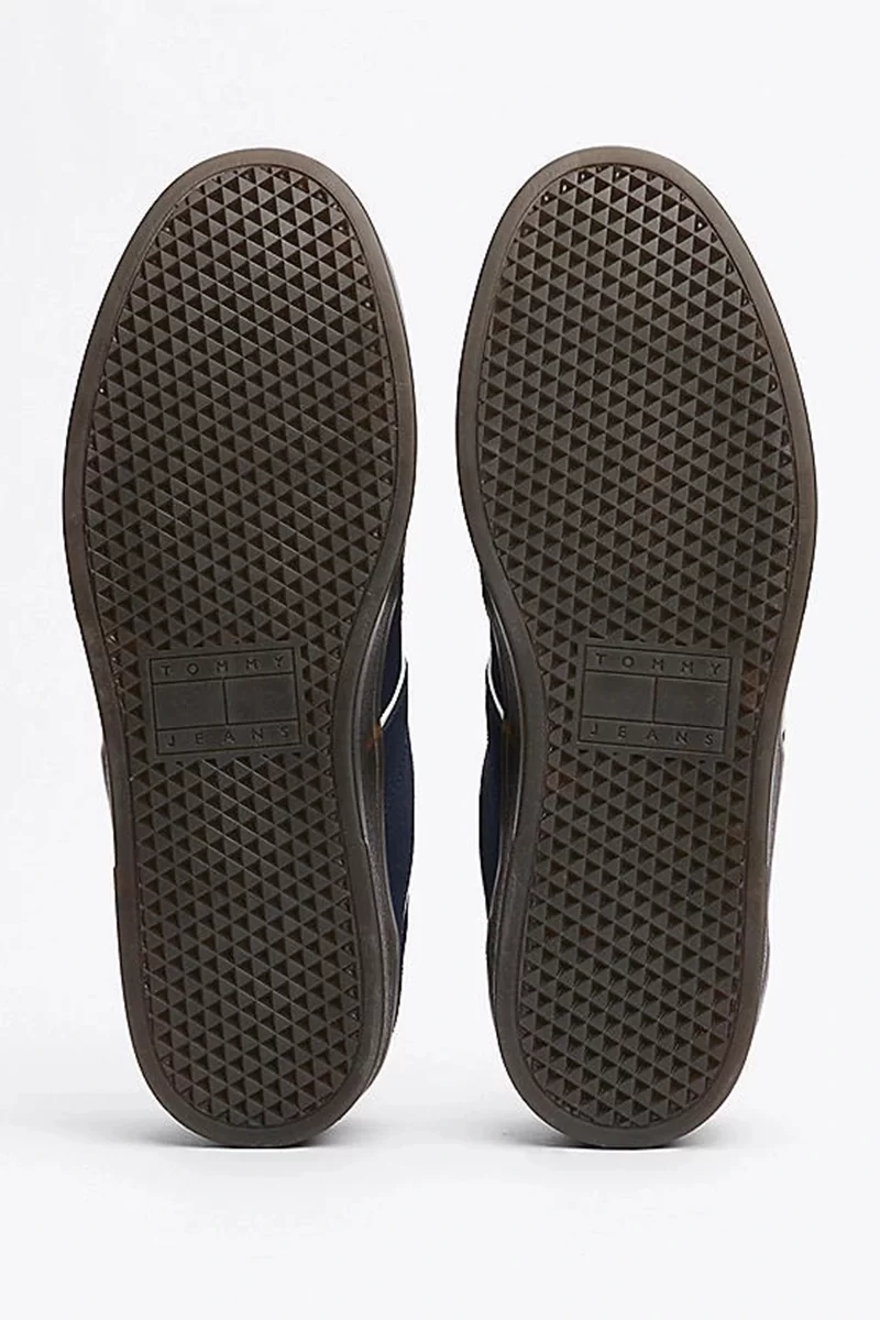 Tommy Hilfiger Erkek Lacivert Greenwich Süet Sneaker