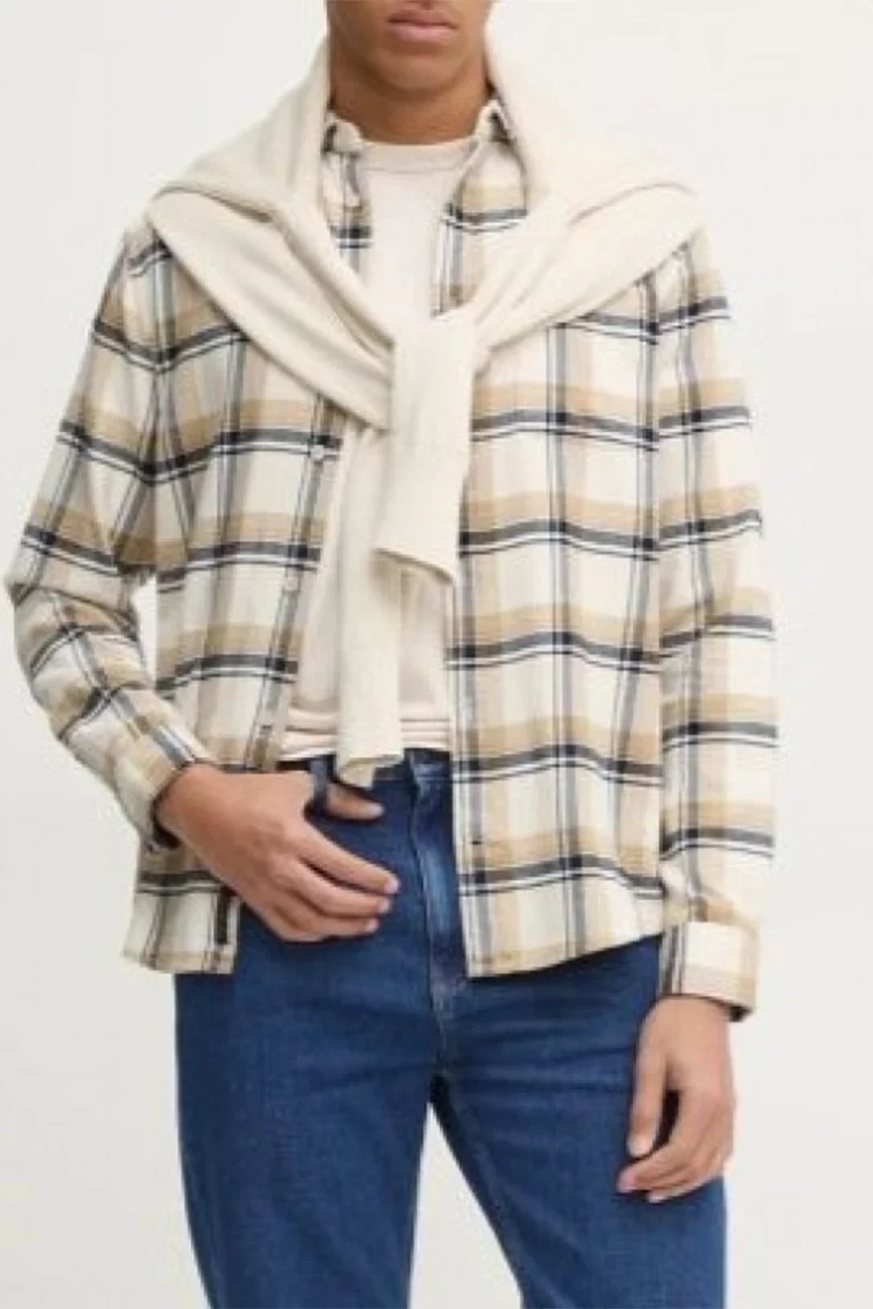 Tommy Hilfiger Erkek Kareli Oxford Gömlek