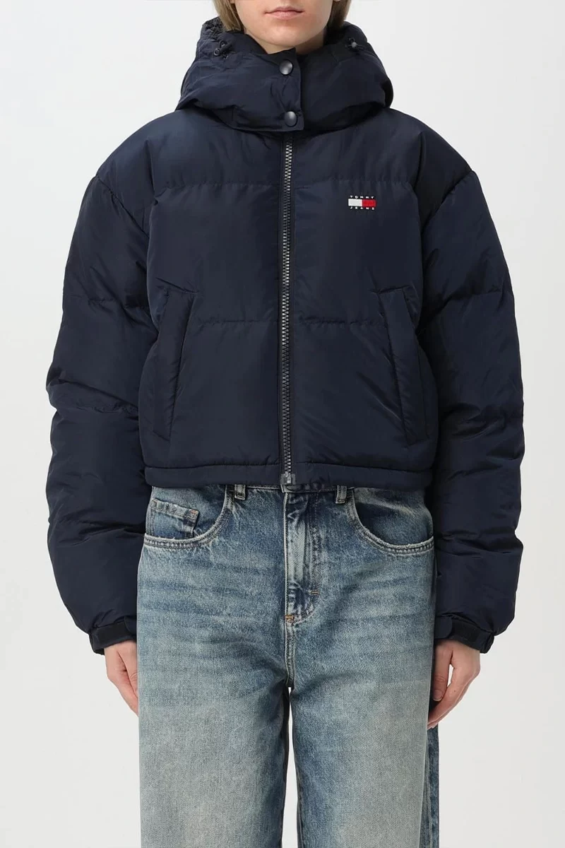 Tommy Jeans Kadın Alaska Lacivert Şişme Mont