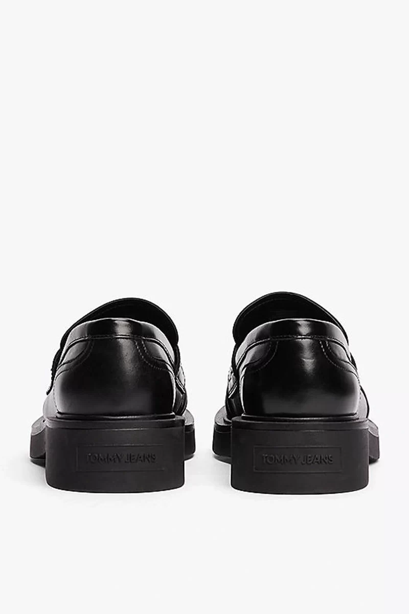 Tommy Hilfiger Kadın Deri Kalın Tabanlı Loafer Ayakkabı