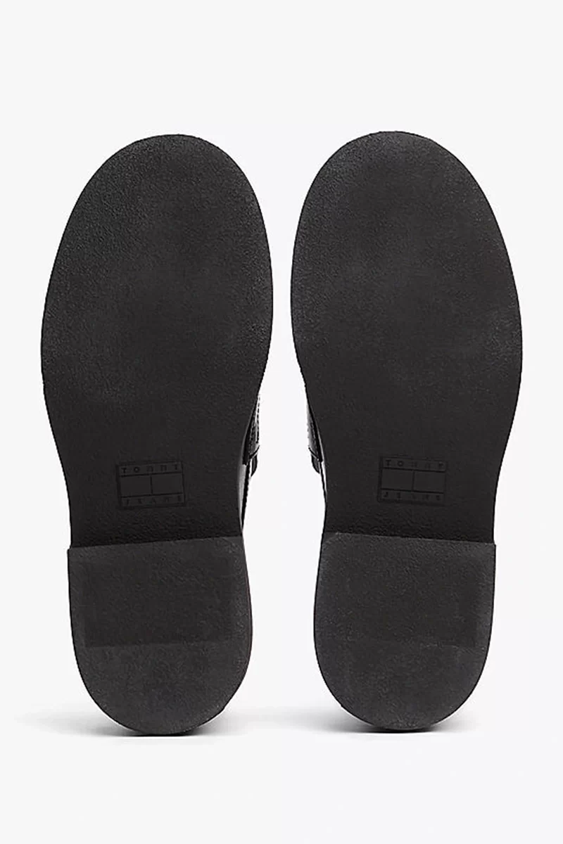 Tommy Hilfiger Kadın Deri Kalın Tabanlı Loafer Ayakkabı