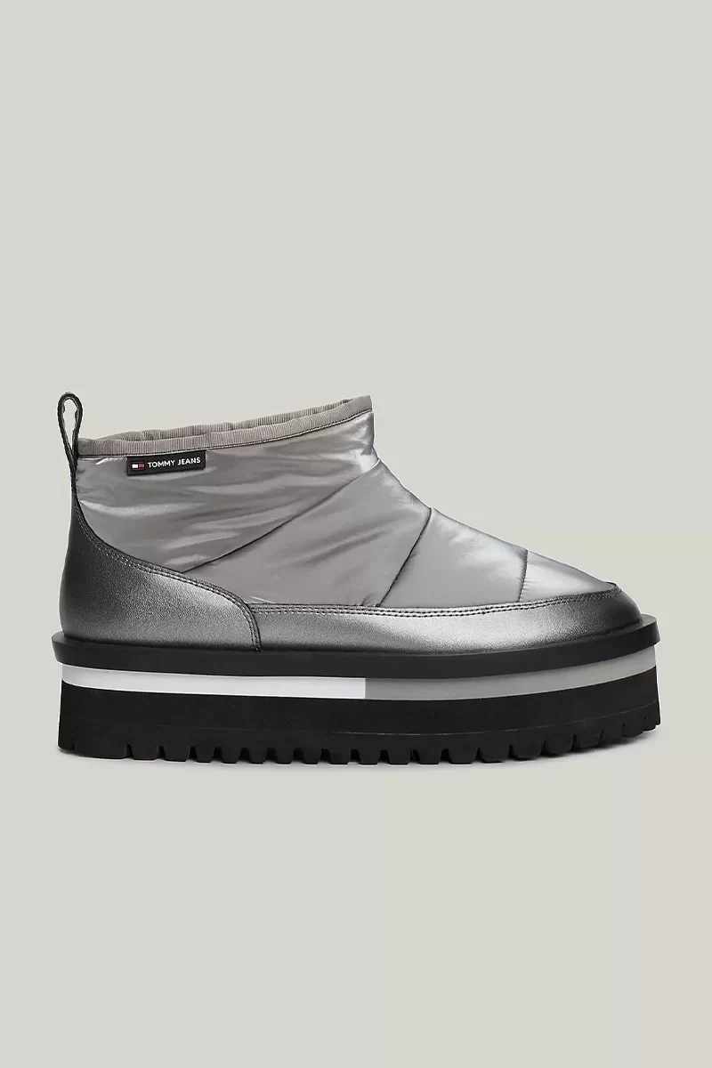 Tommy Jeans Kadın Dolgulu Gri Bot