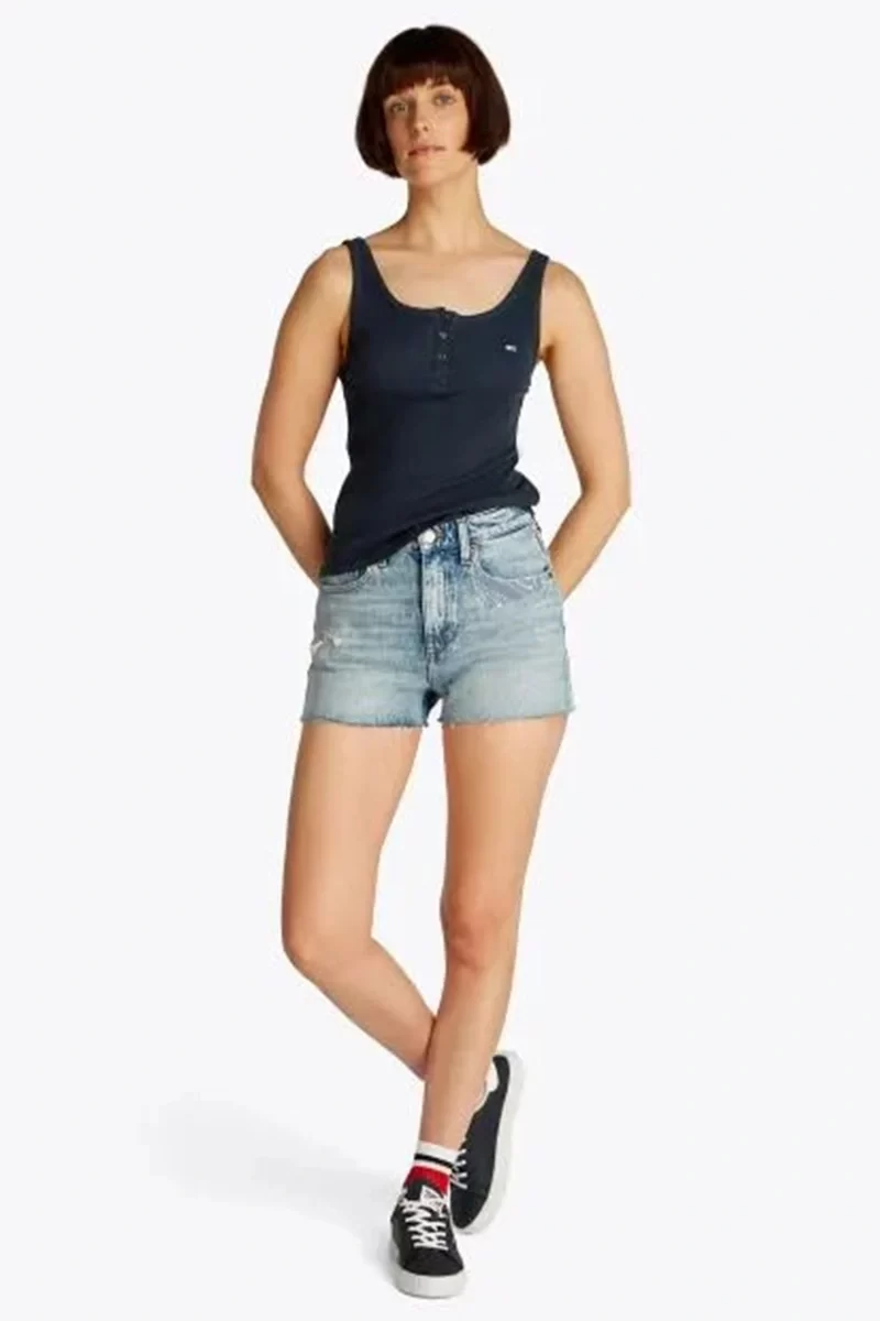 Tommy  Jeans  Kadın Logolu  İnce Atlet