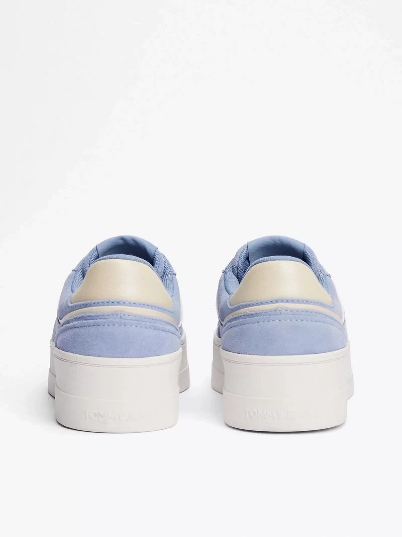 Tommy Hilfiger Kadın Mavi Greenwich Süet Spor Sneaker