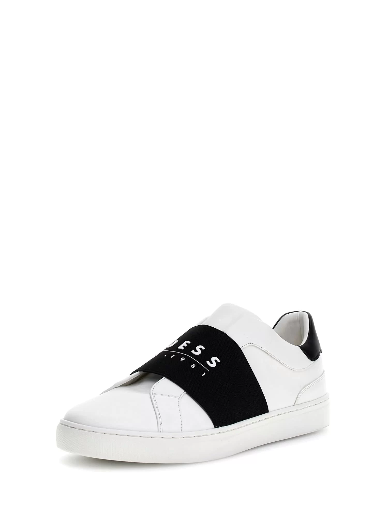 Guess Toslı Erkek Siyah/Beyaz Sneaker FMJTOSELE12-WHBLA