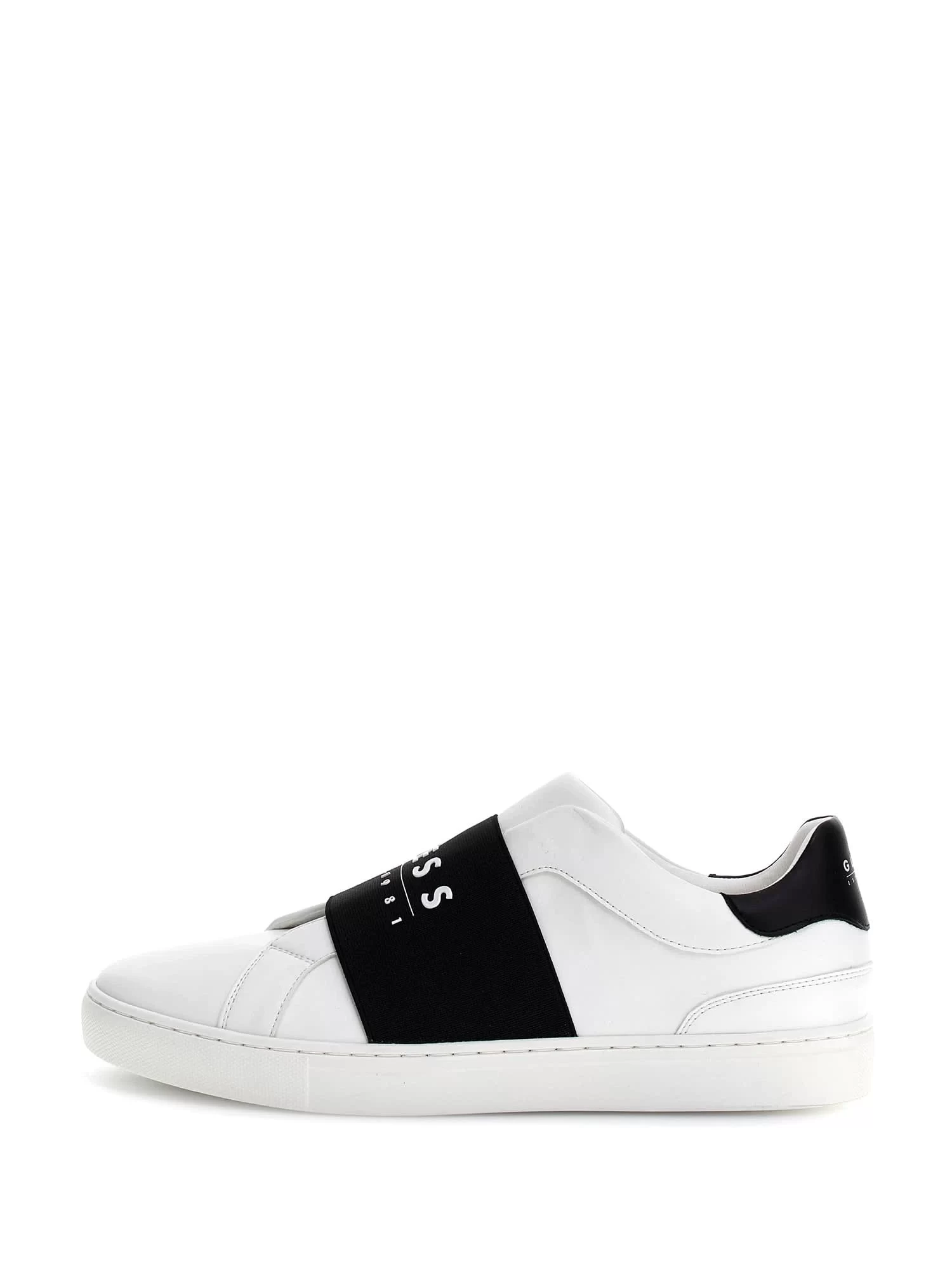 Guess Toslı Erkek Siyah/Beyaz Sneaker FMJTOSELE12-WHBLA