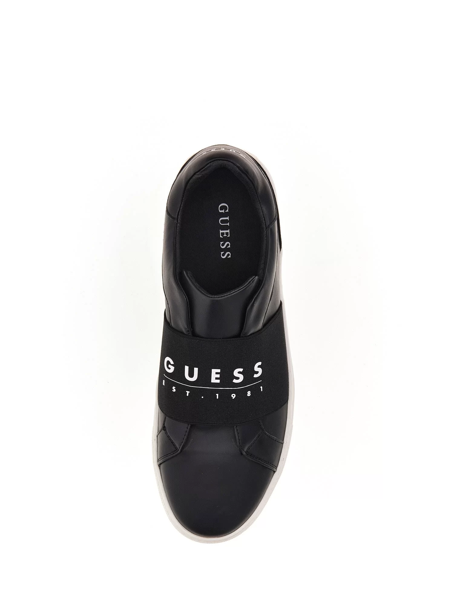 Guess Erkek Siyah  Logolu Sneaker