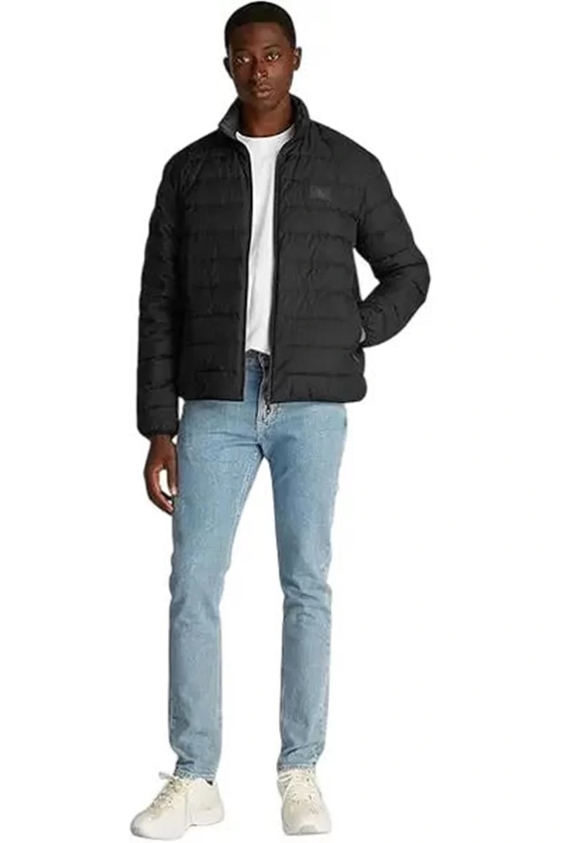 Calvin Klein Erkek Regular Fit Siyah Şişme Mont