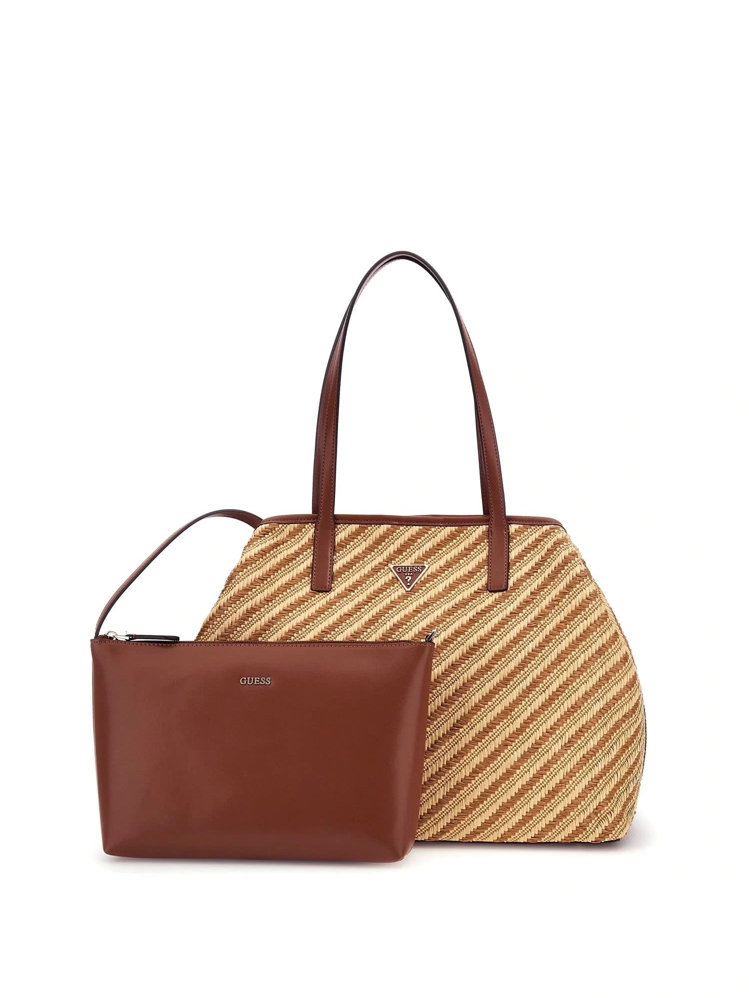 Guess Vıkky Iı Large 2 In 1 Tote Kadın Multicolor Omuz Çantası HWWS9318290-NTC