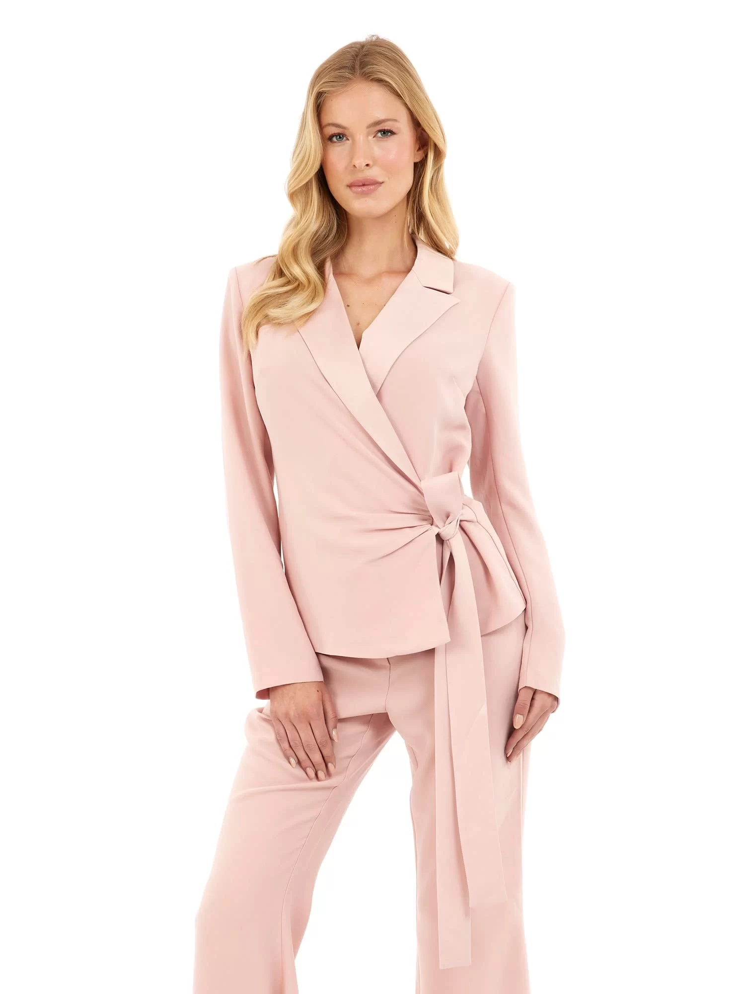 Guess Vıttorıa Wrap Blazer Kadın Pembe Blazer Ceket 5GGN187300A-G6M1