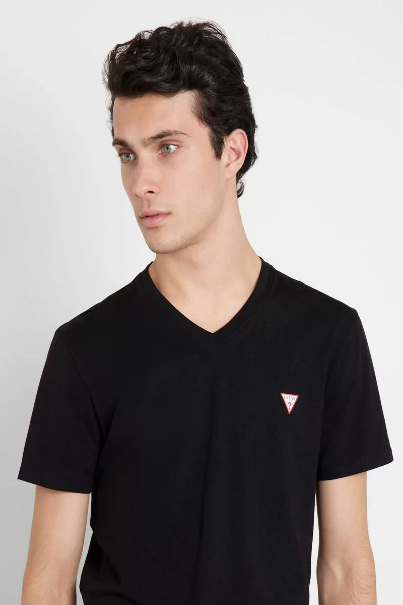 Guess Vn Ss Core Tee Str Erkek Siyah T-Shirt M2YI32J1314-JBLK
