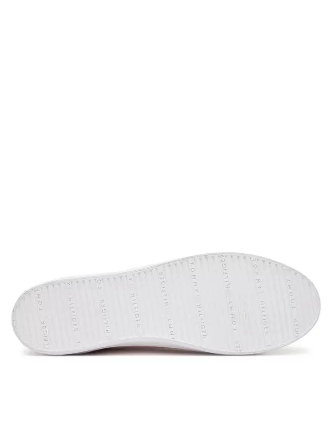 Tommy Hilfiger Kadın Pembe  Logolu Sneaker