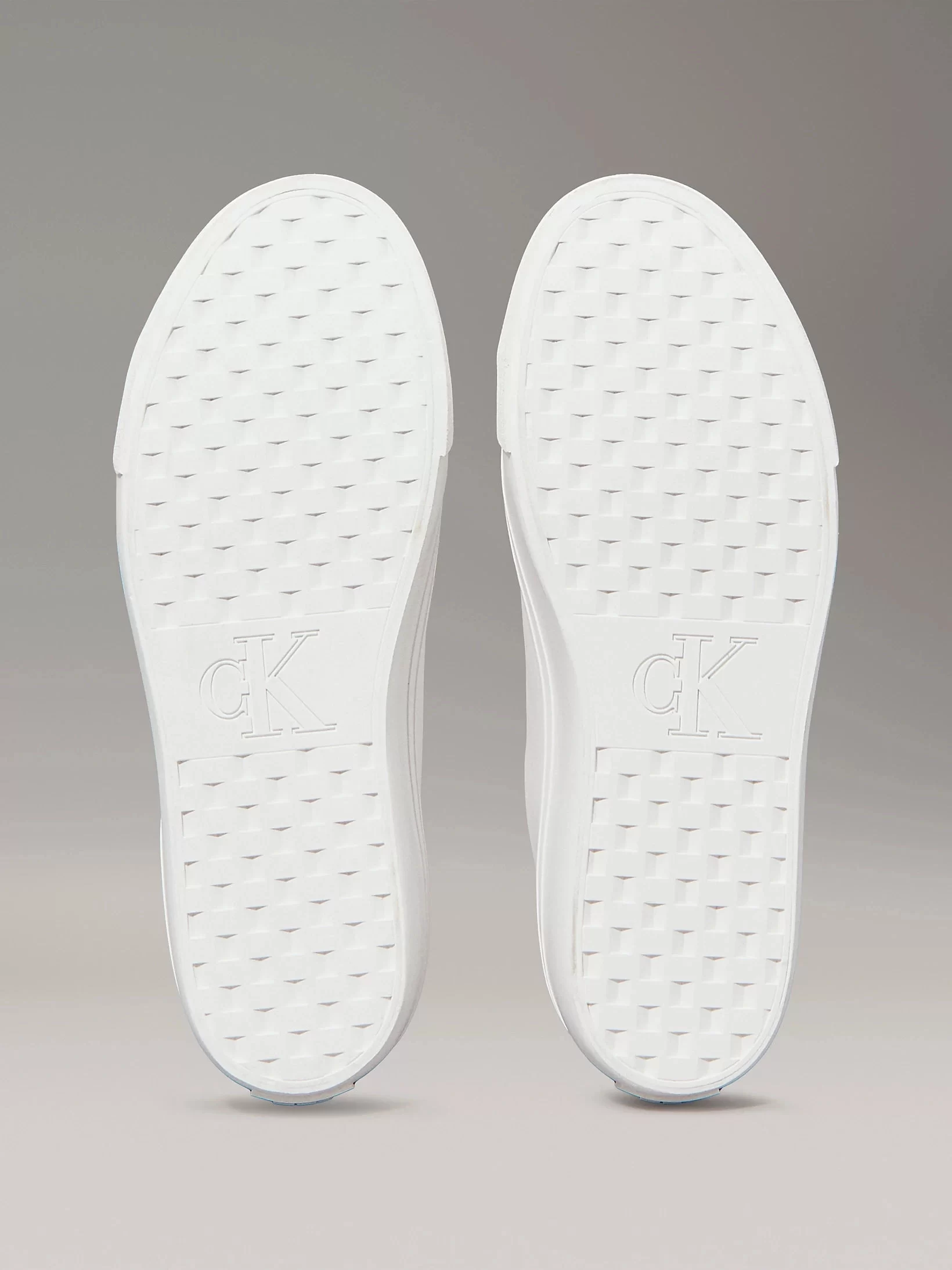 Calvin Klein Kadın Beyaz Platform Logolu Sneaker