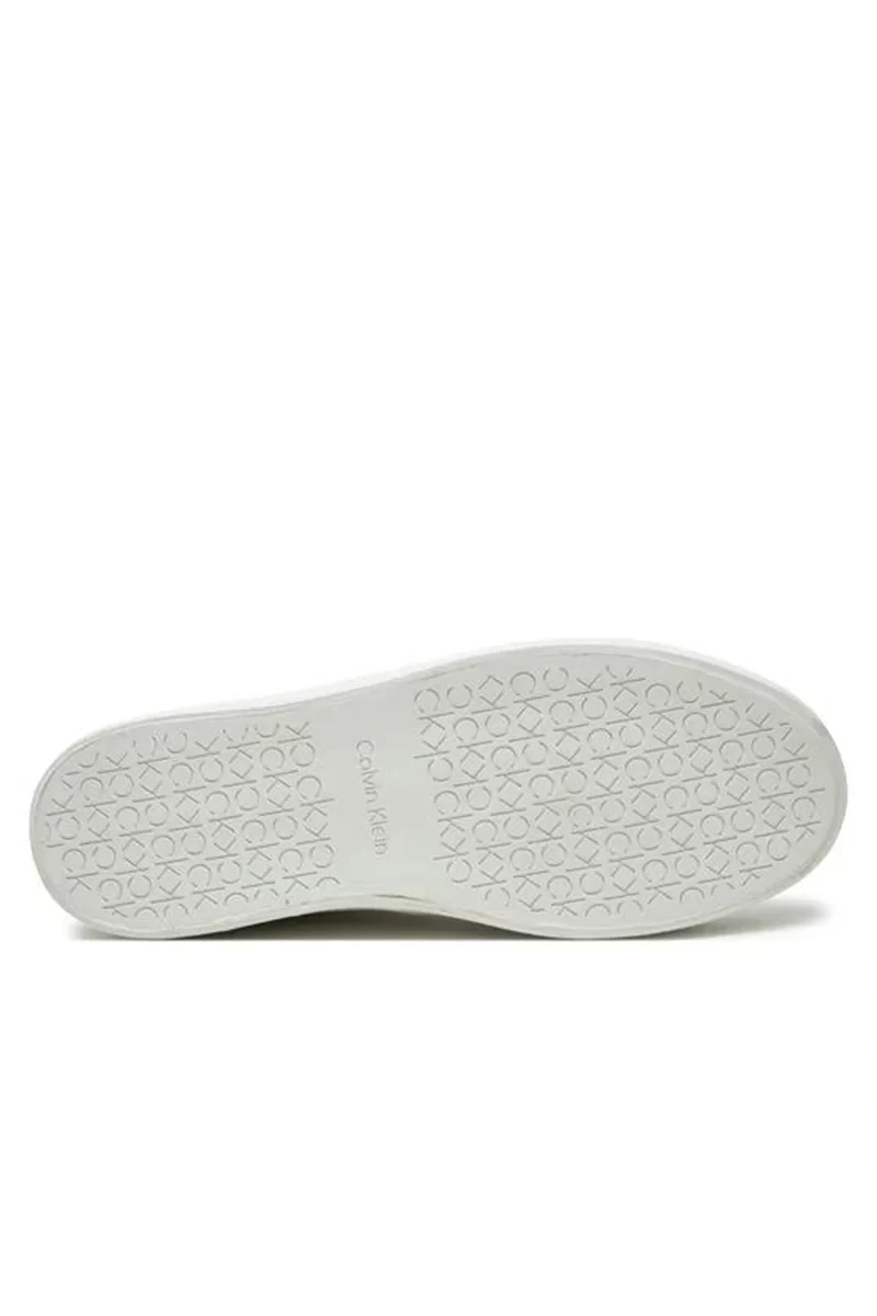 Calvin Klein CK Logolu Kadın Beyaz Sneaker