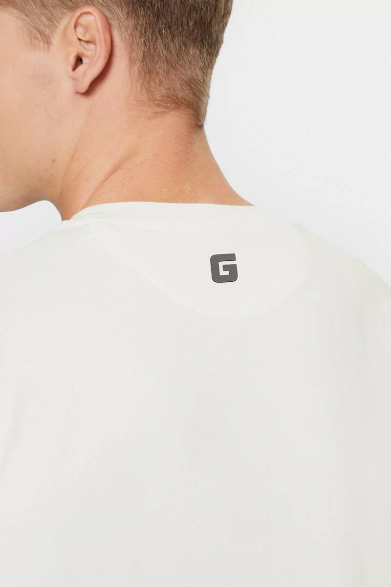 Guess Westly Cn T-Shırt Erkek Beyaz T-Shirt Z5RI12J1314-G018