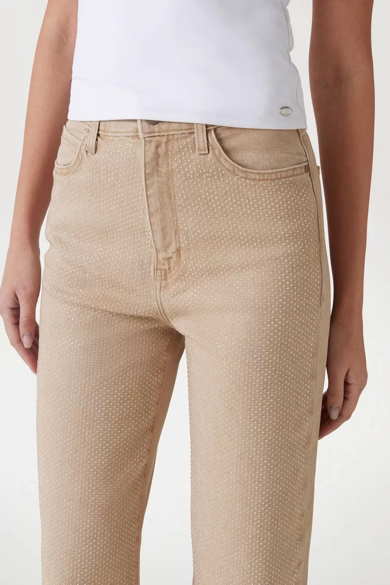 Guess Wıde Leg Kadın Kahverengi Pantolon W5RA1AD5LL2-TBLI