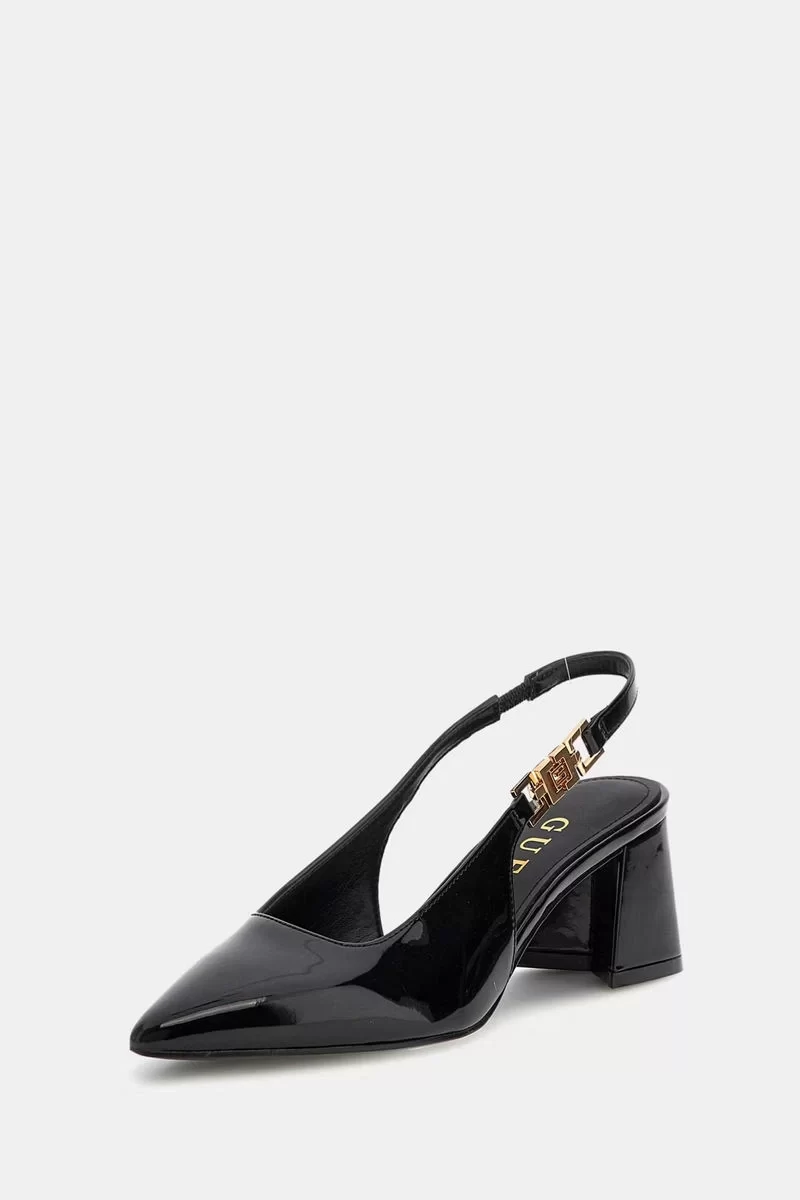 Guess Zabela Kadın Siyah Topuklu Ayakkabı FLPZABPAF05-BLACK