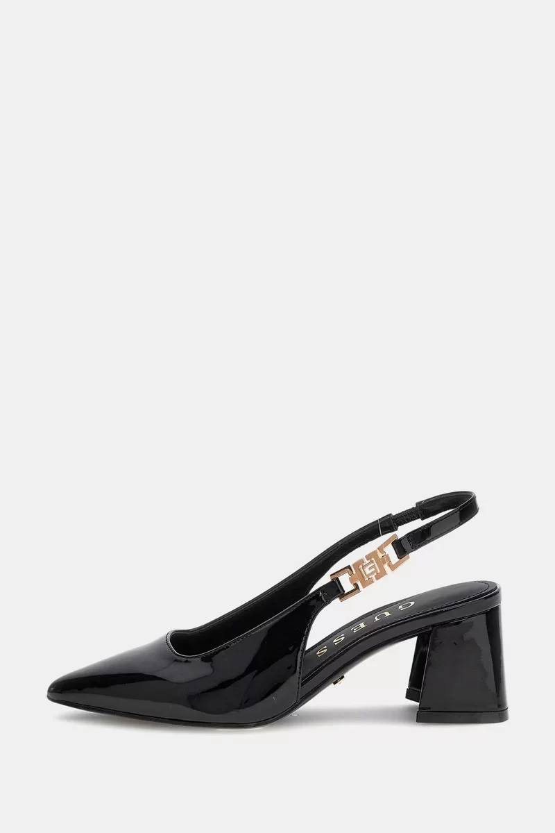 Guess Zabela Kadın Siyah Topuklu Ayakkabı FLPZABPAF05-BLACK