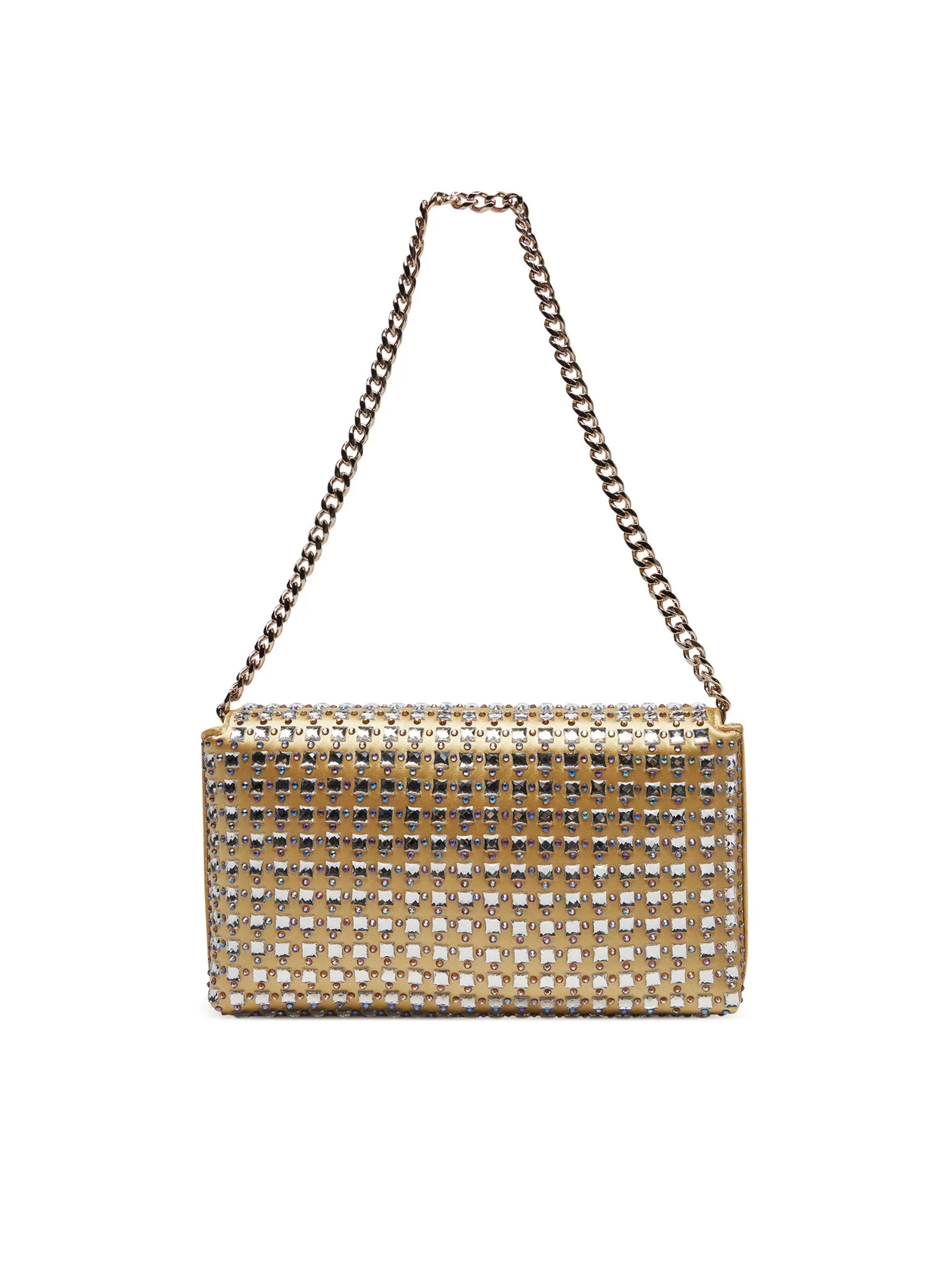 Guess Zalına Flap Clutch Kadın Sarı Omuz Çantası HWIG9350700-GOL