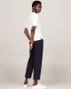 Tommy Hilfiger Kadın Beyaz  Logolu T-Shirt
