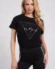 Guess Adele Ss Cn Tee Kadın Siyah T-Shirt V2YI07K8HM0-JBLK