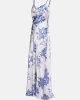 Guess Adle Lace Necklıne Long Dress Kadın Çok Renkli Elbise W5GK10WF1T2-P7WQ