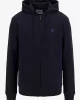 Guess Aldwın Zıp Hooded Sweatshırt Erkek Lacivert Ceket Z2YQ28K9V31-DPM