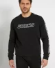 Guess Arlo Cn Sweatshırt Erkek Siyah Sweatshirt Z4GQ24K6ZS1-JBLK
