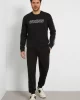 Guess Arlo Cn Sweatshırt Erkek Siyah Sweatshirt Z4GQ24K6ZS1-JBLK