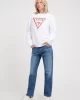 Guess Audley Cn Fleece Erkek Beyaz Sweatshirt M2YQ37K6ZS1-G011