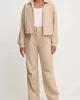 Guess Aurlıe Wıde Leg Pants Kadın Bej Pantolon V4YB05WG982-G1L9