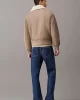 Calvin Klein Erkek Gri Kürklü Mont