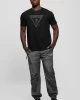 Guess Azha Cn Over T-Shırt Erkek Siyah T-Shirt Z4BI02I3Z14-JBLK