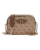 Guess Izzy Camera Bag Kadın Kahverengi Çapraz Çanta HWSG8654140-LGW