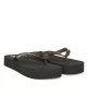 Calvin Klein Kadın Siyah Platform Logolu Terlik