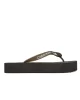Calvin Klein Kadın Siyah Platform Logolu Terlik