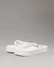 Calvin Klein Kadın Beyaz Platform Logolu Terlik