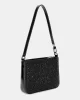 Guess Beauvoır Mını Top Zıp Shdr Bag Kadın Siyah Omuz Çantası HWXM9528720-BLA