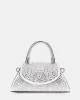 Guess Beauvoır Top Handle Flap Kadın Gümüş El Çantası HWXY9528780-SIL