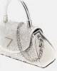 Guess Beauvoır Top Handle Flap Kadın Gümüş El Çantası HWXY9528780-SIL