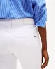 Tommy Hilfiger Kadın Beyaz Orta Bel Bootcut Pantolon