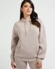 Guess Brenda Hooded Sweatshırt Kadın Pudra Sweatshirt V2YQ18K7UW2-G4Q9