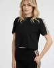 Guess Brıtney Crop Tee Kadın Siyah T-Shirt V3RI08I3Z14-JBLK