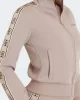 Guess Brıtney Full Zıp Sweatshırt Kadın Kahverengi Eşofman Üstü V2YQ16KB3P2-G1L9