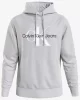Calvin Klein SEASONAL MONOLOGO REGULAR HOODIE Erkek Gri Sweatshirt J30J320805-PC8