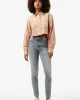 Calvin Klein Kadın Oversize Crop Uzun Kollu Pembe Gömlek