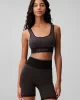 Calvin Klein Kadın Siyah Bel Lastikli Spor Büstiyer