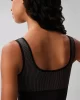 Calvin Klein Kadın Siyah Bel Lastikli Spor Büstiyer