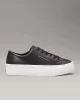 Calvin Klein Kadın Siyah Platform Logolu Sneaker