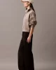 Calvin Klein Kadın Siyah Straight Pantolon